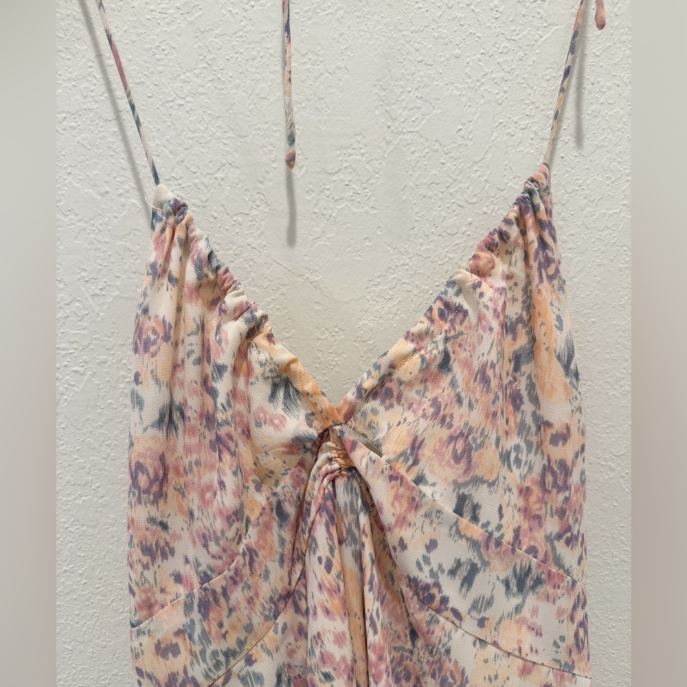 VICI X SUMMER OF DIANE‎ Pink Floral Halter Dress - Picture 4 of 9